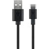 Goobay 45735 Cavo Usb-C di Ricarica E Sincronizzazione, Usb-A > Usb-C, Nero, 1m Lunghezza del Cavo
