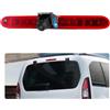 GOHHDL Telecamera posteriore per Peugeot Partner 2008-2020/Citroen Berlingo 2008-2020, terza luce di stop Telecamere posteriori, visione notturna, impermeabile IP67, angolo regolabile