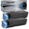 alphaink 2 Cartucce Toner compatibile in sostituzione 7000 copie di Oki B412, B412DN, B432DN, MB472DNW, MB562DNW, 45807106, MB492DN, B512DN (Nero) (2 Toner)