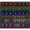 Yunseity Tastierino Numerico Meccanico, Tastierino Numerico Cablato USB C a 34 Tasti con Retroilluminazione RGB e Interruttore Blu, per PC Desktop Portatile (BLACK)