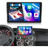 OiLiehu 4G+64G 8 Core Qualcomm Snapdragon Android 15 Autoradio per Fiat Panda 2003-2012 CarPlay Android Auto 9'' Autoradio con Schermo con Bluetooth FM RDS GPS WiFi SWC DSP