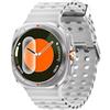 JINSHANGZI DT Watch Ultra 47mm Smart Watch 4GB Rom Video Player IP68 Waterproof Sport Smartwatch Wireless Charger NFC for Men Women (Silver)