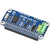 Coolwell RS485 CAN HAT per Raspberry Pi 4B+4B 3B+3B 2B+Zero W WH Comunicare tramite RS485/CAN Onboard Controller MCP2515 Ricetrasmettitore SN65HVD230