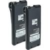 vhbw 2x batteria sostituisce Icom BP-210N, BP-210, BP-209N, BP-209, BP-222N, BP-222 per radio (2000mAh, 7,2V, NiMH)