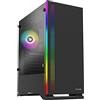 Zalman Custodia Medio Torre ATX S5 RGB con Pannelli in vetro (nero)