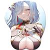 ELLENNE - TAPPETINO MOUSE 3D IN GEL CON SUPPORTO PER POLSO - GAMING MANGA ANIME GIAPPONE JAPAN (Disegno 25)