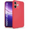 N NEWTOP Cover Compatibile per Oppo A5 Pro 5G e 4G, Custodia TPU SOFT Gel Silicone Ultra Sottile Flessibile Case Posteriore Protezione Fotocamera Anti Urto Guscio Scocca Colorato (Rosso)