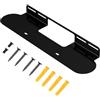 TopHomer Supporto per soundbar per Sonos Beam, staffa per soundbar compatibile con Gen 1 e Gen 2 (nero)