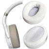 V-MOTA Auricolari compatibili con EPOS Adapt 360, Adapt 361 / MB 360 UC Audio Wireless ANC, parti di ricambio in cotone (similpelle bianco)