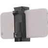 zetong Staffa per adattatore per treppiede per telefono cellulare Supporto per morsetto per smartphone, Accessori di ricambio per attacco per treppiede con luce anulare per iPhone Android cellulare