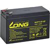 Kung Long Long batteria al piombo WP7.2 - 12 F1 12 V 7,2 AH con VDS