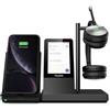Yealink WH66 Duo DECT - Cuffie wireless, Nero