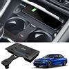 Singkin Caricatore Wireless Auto per BMW 3 Series G20 2019 2020 2021 per BMW 4 Series G22 2021 2022, 15W Pannello Rapida Ricarica Telefono Pad per iPhone 12/13 Pro/13 Galaxy S22/S21 (Non per NFC)