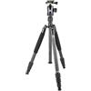 SIRUI AM-1204K Treppiede leggero in fibra di carbonio con testa a sfera K-10X con custodia - Convertibile in monopiede