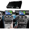 Ninetom Wireless CarPlay e kit di retrofit Android Auto decoder per Mercedes Benz A/B/C/GLK/GLA/GLC/GLS/ML/GL/SLK/E/G/V classe 2015-2018 con NTG5.0, supporto navigazione, Mirrorlink, Telecamera