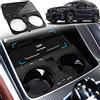 Singkin Caricatore Wireless Auto per BMW X5 X5M X6 X6M 2019-2022, 15W Qi Rapida Ricarica Telefono Pad per BMW G05 G06 Console Centrale Accessori, Regalo per i Possessori di BMW (Supporta Senza NFC)