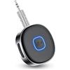 HORJOR Ricevitore Bluetooth Auto AUX, Adattatore Bluetooth 5.0 Aux Cancellazione Del Rumore Jack 3,5 mm,Chiamate In Vivavoce,Cuffie Cablate,Auto Altoparlanti