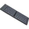 Generic Tastiera pieghevole portatile, mini tastiera ricaricabile, design a 66 tasti a basso rumore, compatibile con iOS, viaggi e ufficio, struttura in ABS ultra sottile 294,5 x 92 cm