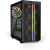 be quiet! Pure Base 500 FX Black PC case, 4 ventole Light Wings PWM, illuminazione ARGB, tanti colori, hub ARGB-PWM, airflow elevato, USB 3.2 Gen2 Type-C, compatibile con radiatori fino a 360mm