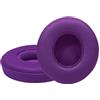 Generic Cuscinetti auricolari compatibili con cuffie wireless Beats Solo 2 e Solo 3, cuscinetti di ricambio in pelle proteica Solo2 Solo3, viola pop