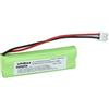 vhbw 1x batteria compatibile con Medion Life S63077, MD83192 telefono fisso cordless (500mAh, 2,4V, NiMH) - Sostituisce GP1010, GPHC05RN01, VT50AAAALH2BMJZ, VTHC04RN00