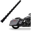 Jamscar Antenna per moto corta 17,8 cm compatibile con Harley Davidson Tour Electra Road Glide Trike Ultra Classic 1989-2021 | in gomma morbida | progettata per una ricezione radio ottimizzata