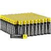 Intenso Energy Ultra AAA Micro LR03 - Batterie alcaline, confezione da 100, colore: Giallo/Nero