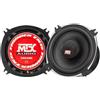MTX TX640C Haut-parleurs coaxiaux 10cm 2 voies 70W RMS 4O chassis alu tweeter neodyme dome soie bobine TSV TIL.