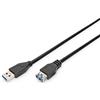 Digitus USB A/USB A 1.8m, Nero
