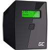 GREEN CELL ® SAI UPS UNINTERRUPTIBLE Power Supply 600VA 360W with LCD Display