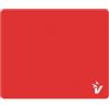 VulTech Mouse Pad MP-01R - Tappetino per Mouse con Base in Gomma Antiscivolo, Superficie in Microfibra a Scorrimento Fluido, Arrotolabile, Resistente, Portatile - Rosso