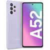 Samsung Galaxy A52 Smartphone, Display Infinity-O FHD+ da 6,5 pollici, 6 GB RAM e 128 GB di memoria interna espandibile, Batteria 4.500 mAh e ricarica Ultra-Rapida Violet [Versione Italiana]
