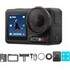 DJI Osmo Action 5 Pro Combo Standard, Fotocamera impermeabile con sensore 1/1.3, video 4K/120fps, vlog camera, Tracciamento del soggetto, stabilizzazione, 2 touchscreen OLED, action cam 4K