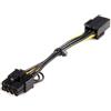 StarTech PCIEX68ADAP - Adattatore PCI Express da 6 pin a 8 pin