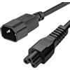 MANHATTAN ICOC 15-NC - Cavo conversione C5 F a C14 M 1,8 mt nero