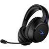 HyperX Cloud Flight - Cuffie per il gaming wireless per PS5 e PS4, autonomia massima di 30 ore, cuffie in memory foam con similpelle di prima qualità, microfono dotato di cancellazione del rumore