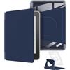 Youngme Custodia girevole a 360 gradi per Kindle da 6 (8a generazione - 2016, modello NO. SY69JL), design magnetico staccabile, custodia protettiva regolabile con supporto posteriore trasparente con