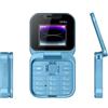 Yiokii Flip Cellulare per Anziani Radio FM Magia Voce Blacklist Quadrante Velocità Vibrazione 2sim Card Piccolo display Telefono pieghevole per anziani Regali facili da usare per anziani