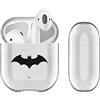 Head Case Designs Licenza Ufficiale Batman DC Comics Hush Logos Trasparente Dura Cristallina Compatibile con Apple AirPods 1 1st Gen / 2 2nd Gen Charging Case