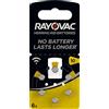 Rayovac Varta RAY-10B Set Batterie per Apparecchi Acustici, Argento