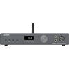 LOXJIE D40 Pro, amplificatore per cuffie decodificatore, ES 9039MS Pro, MQA Full decoder, supporto per la trasmissione DSD, OPA1612, XU-316, Bluetooth 5.0, con telecomando (grigio)
