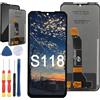Yuxyiony Nuovo Schermo di Ricambio Per DOOGEE S118 Display LCD Riparazione Dello Schermo e Strumento di Ricambio Accessori