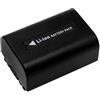 Mobile-Laden Batteria compatibile con Sony HDR-PJ10E, 650mAh, 7.4V, sostituito: NP-FV30, NP-FV50