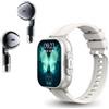 Topiky Smart in 1 con Auricolari, Auricolari Bluetooth e Smart Watch per Uomo e Donna, Orologio Fitness con Touch Screen HD da 2 Pollici, Orologio Sportivo Fitness Tracker per