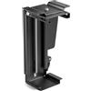 Wiltec Toboli Wiltec Supporto PC fisso Porta case sotto scrivania, max 10 kg, regolabile e girevole a 360°