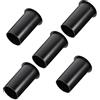 Housoutil 5 Pezzi Tubo Porta Subwoofer in Plastica, Foro Altoparlante Bass Reflex 60x110 Mm, Ricambio per Casse Acustiche, Resistente alle Macchie e Facile da Installare, Accessori Audio