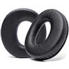 WC Cuscinetti auricolari di ricambio per cuffie Sony MDR-RF985R RF970 RF970RK RF960RK RF960R RF925RK e MDR-DS6500 | Pelle più morbida, lussuosa memory foam, maggiore spessore | Black