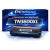 PcStore Toner Compatibile TN3600 XL per Brother HL-L5210DW HL-L5210DN HL-L6210DW HL-L6410DN MFC-L5710DW MFC-L5710DN MFC-L6710DW MFC-L6910DN DCP-L5510DW - Nero Alta Capacità 6000 Pagine