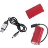 Pjeghbvop Cavo di alimentazione da USB 5 V 2 A 3 V LR20 D da 3 V LR20 D per eliminare la batteria del convertitore di alimentazione sostituisce 2 batterie da 1,5 V