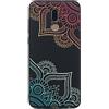 HopMore Cover per Huawei Mate 10 Lite Silicone Morbido Nero Disegni Fantasia Divertente Custodia Mate 10 Lite Antiurto Case Morbide Gomma TPU Ultra Slim Protettiva Caso Molle - Fiore